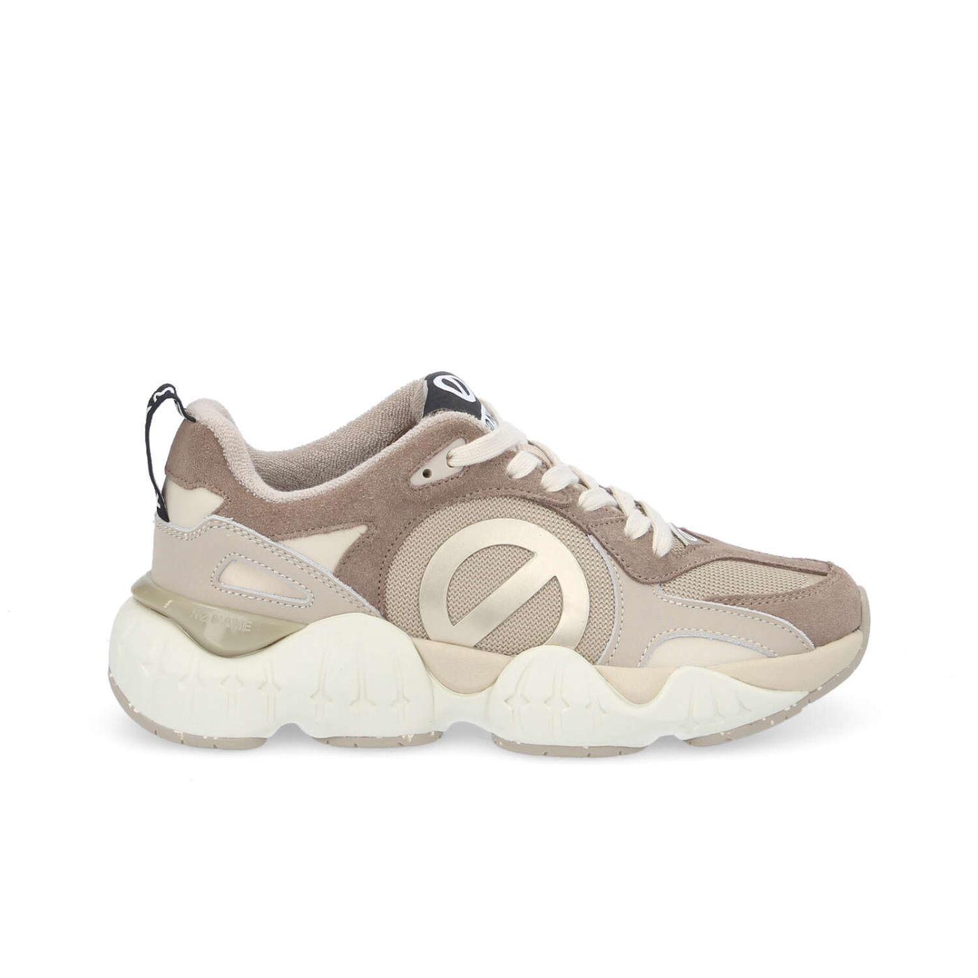 KRAZEE RUNNER W - SUEDE/KNIT/NAP. - CAFFÈ/TALPA